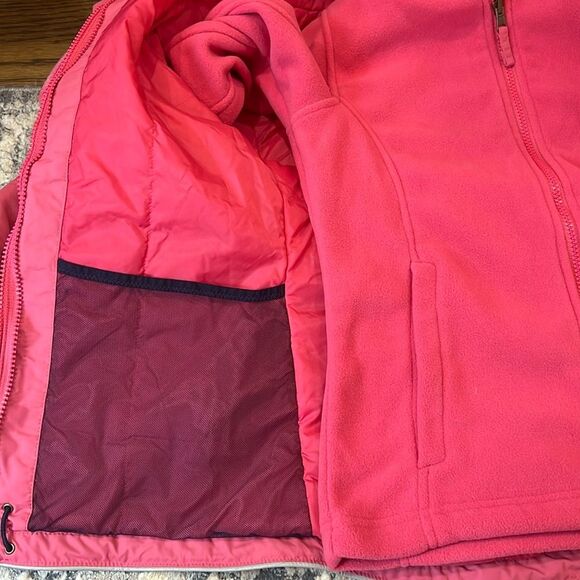 NWOT Lands' End Kids 3 in 1 Squall Jacket Large 14 - Picture 7 of 8